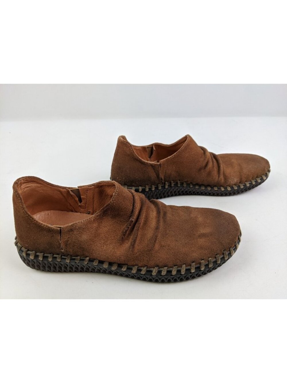 Antelope J22 Garner Comfort Shoe Suede Slip On Boho Minimalist US 8 / 38